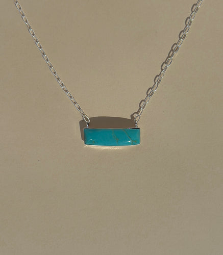 Turquoise Festoon Pendant Necklace