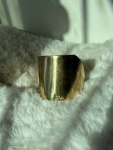 Load image into Gallery viewer, Brass Cuff Handstamped with&quot;LOVE&quot; Bracelet