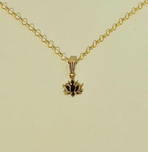 Load image into Gallery viewer, Gold Lotus Necklace
