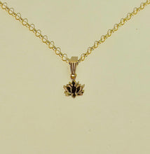 Load image into Gallery viewer, Gold Lotus Necklace