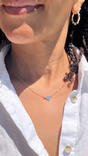 Load image into Gallery viewer, Gold Root Chakra Triangle Pendant Necklace &quot;Earth Keeper&quot;