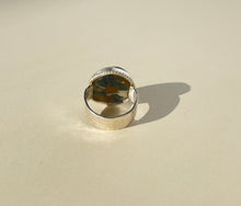 Load image into Gallery viewer, Sand Dollar Fossil Ring Size 5
