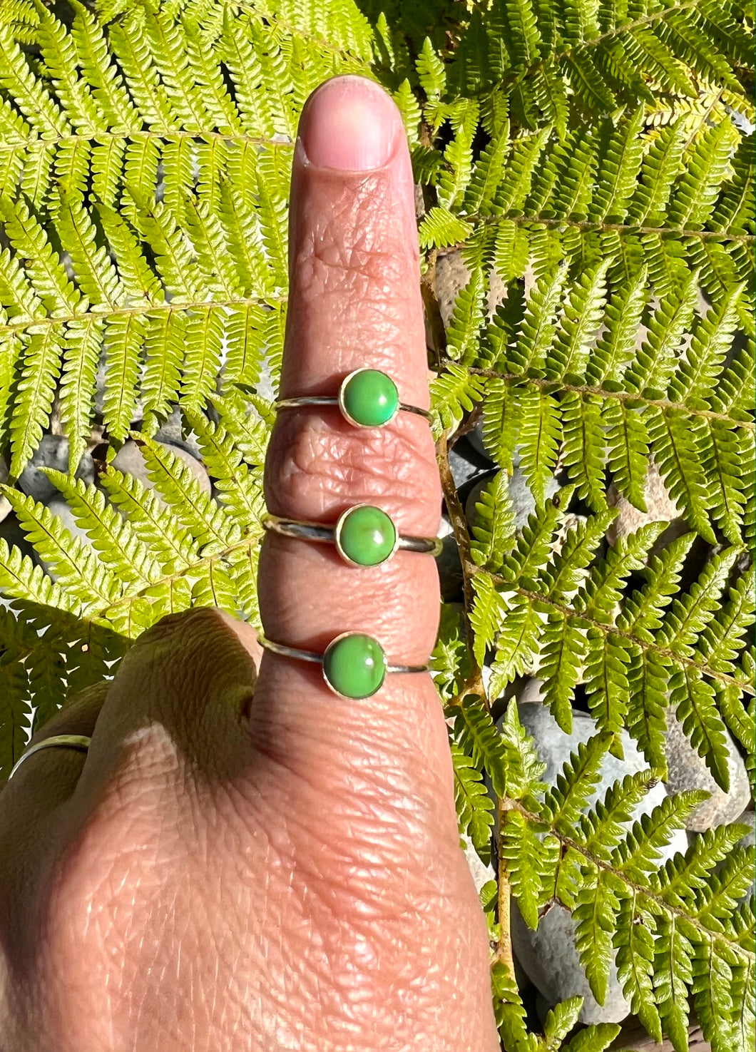 Sonoran Gold Turquoise Stacker Ring