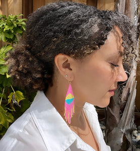 Spring Beaded Earrings