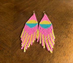 Spring Beaded Earrings