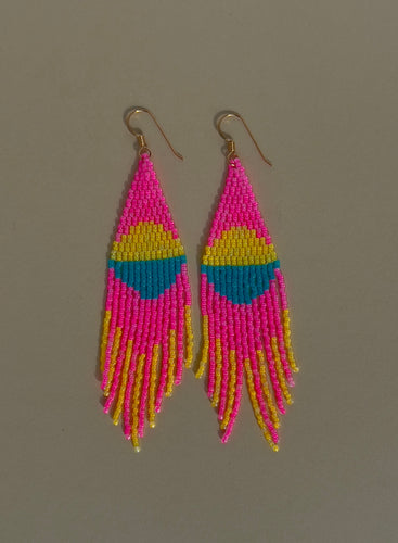 Spring Beaded Earrings