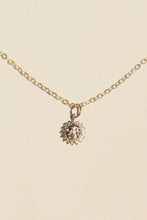 Load image into Gallery viewer, Gold Solar Plexus Chakra Sunburst Necklace &quot;Inner Sun&quot;