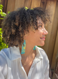 Sunshine Beaded Earrings