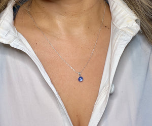 Tanzanite Pendant Necklace