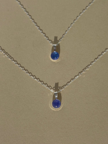 Tanzanite Pendant Necklace