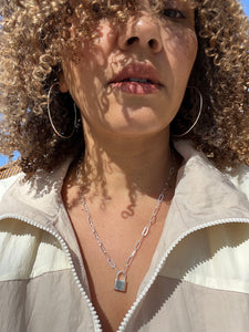 Round Wire Hoop Earrings